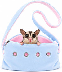 Cat Sling Carrier for Cats and Kittens - Blue-Small