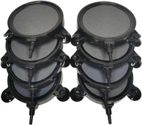PINVNBY 4.2-Inch Air Stone Disc Bubble Diffuser with Suction Cups - 8 PCS