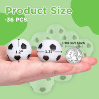 SCIONE 36 Pack Football Fidget Spinner Football Party Favors for Kids – Fun for Kids & Family - Soccer Ball - image 2