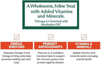 Bench & Field Holistic Natural Healthy Kitty Cat Treats | Crunchy Fish-Shaped Bites | Delicious Seafood Flavored Snack, 3-Ounce (Pack of 6 Bottles)