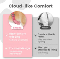Pawaii No Pull Dog Harness with Pet ID Tag, Reflective Vest – Essentials for Dogs - S (Bigger than Normal (Chest: 17"-22'' )) / Mimi Pink - image 2