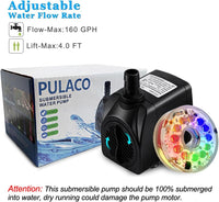 160GPH Small Fountain Pump - image 3
