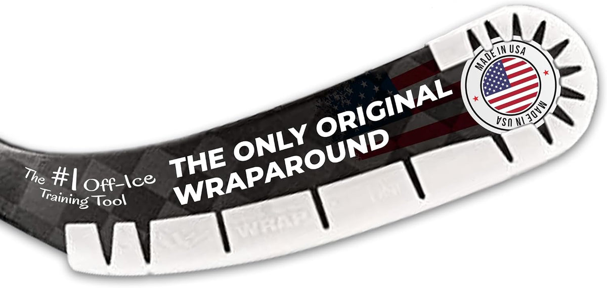 Wraparound Hockey Stick Blade Protector for Off Ice Training - White / 1 Pack