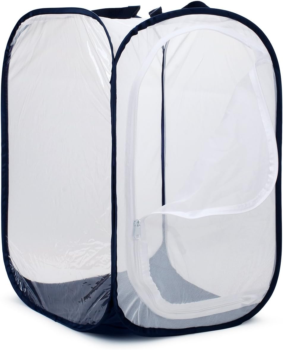 RESTCLOUD 36" Large Monarch Butterfly Habitat - White with Black - image 2