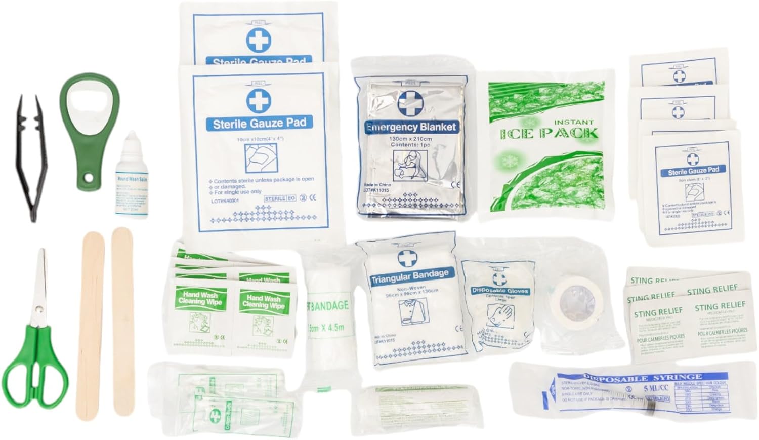 Country Living 50-Piece Pet Travel First Aid Kit for Emergencies, Safety, Adventure & On-the-Go Pet Care - BIG FRENCHIES