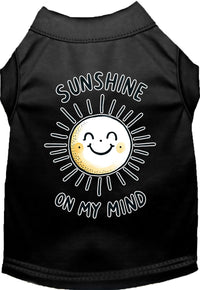 Adorable Cat or Dog Shirt for Pets "Sunshine on My Mind"