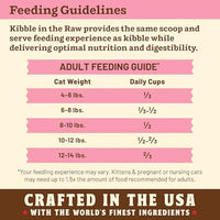 Primal Kibble in The Raw, Freeze Dried Cat Food, Beef, Scoop & Serve, Made with Raw Protein, Whole Ingredient Nutrition, Crafted in The USA, Dry Cat Food, 24 Ounce (1.5 lb) Bag