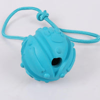 2Pcs Dog Training Ball on Rope, Exercise & Reward Toy for Dogs - 2pcs blue - image 4