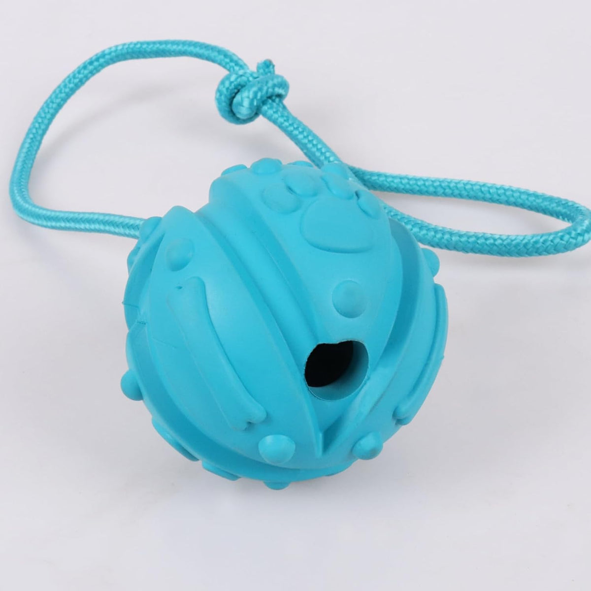 2Pcs Dog Training Ball on Rope, Exercise & Reward Toy for Dogs - 2pcs blue - image 4