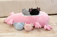 Niuniu Daddy Weighted Stuffed Animals - 0.5 Pounds / Axolotl-family / Family Set - image 4