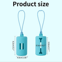 3Pack Dog Poop Bag Holder for Leash - image 3