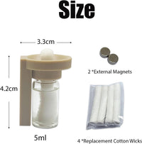 Jumping Spider Water Dispenser, Magnetic Hanging Feeder - Wood color / 5ML - image 4