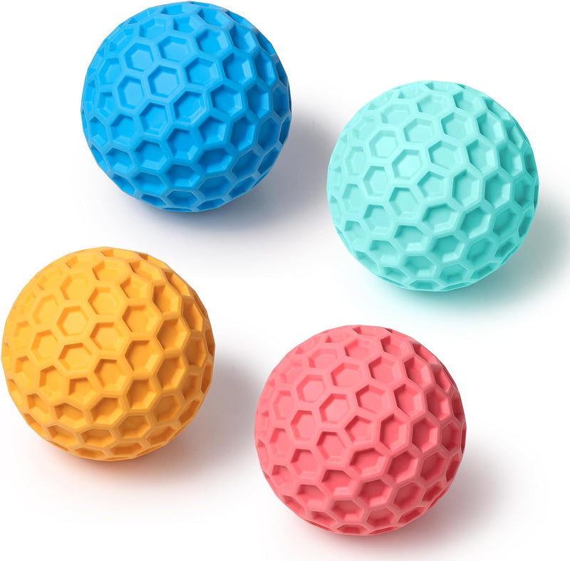 iPettie Summer Floating Dog Ball, Squeaky Water Fetch Toy – Essentials for Dogs - 3.15" x 3.15"