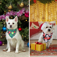 Halloween Dog Bandanas, L - Small / Red&Green&Black - image 3