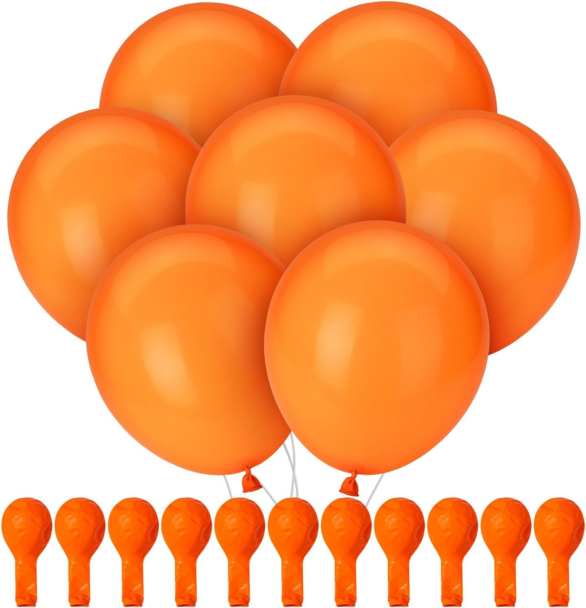 Mr. Pen, Balloons Assorted Colors - Orange / 54 Pack