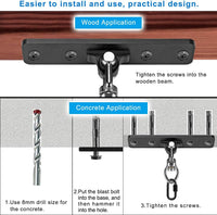 Dolibest Heavy Duty Swing Hanger - B:black Swing Hanger-1 Pack - image 3