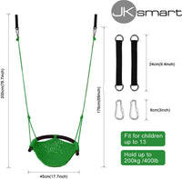 JKsmart Kids Net Swing Seat - Green / 1 Pack - image 3