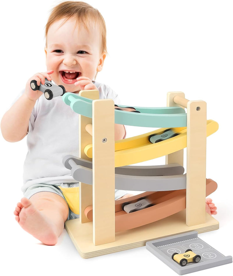 Vanplay Montessori Toys for 1 2 Year Old Boy Gifts - Beige