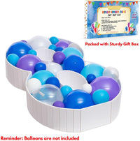 28 inch DIY Mosaic Balloon Number 1 Frame, Party Backdrop Decor – Fun for Kids & Family - Number 8 - image 3