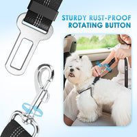 Lukovee Dog Car Seat Belt, Headrest Restraint, Headrest - Black / ·Headrest + Clip + 1 Bowl, 1 Pc - image 2