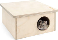 Niteangel Birch Chamber-Maze Hamster Hideout - 2 Chamber Hideout-Small