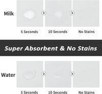 HotLive Dog Food Mat, Absorbent Cat Mat for Food and Water - Light Grey / 34"L x 18"W - image 2