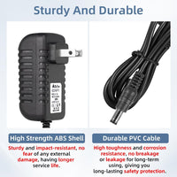 DaToo Aquarium Light LED Power Adapter AC 100-240V DC 12V 1A - 12V 2A - image 4