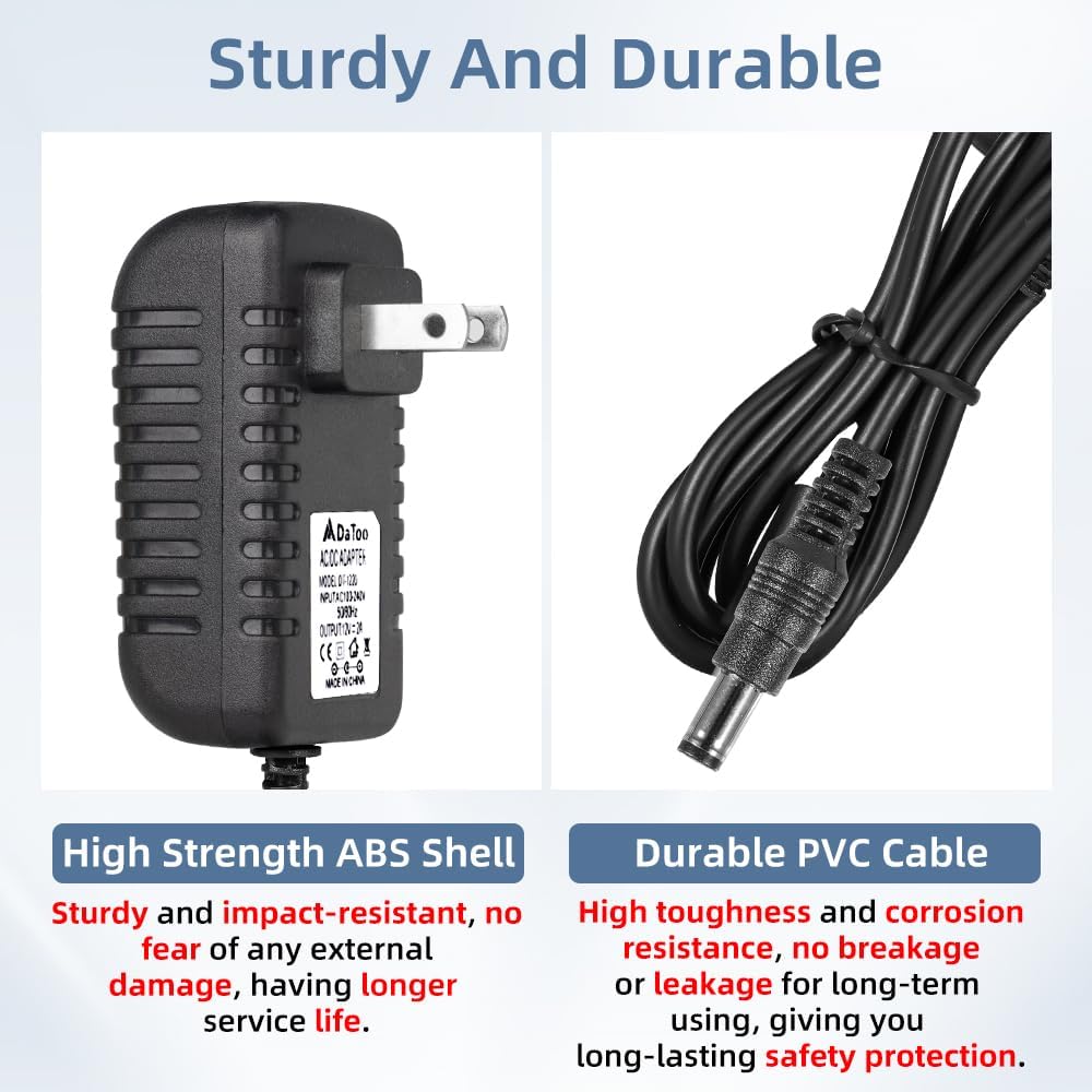 DaToo Aquarium Light LED Power Adapter AC 100-240V DC 12V 1A - 12V 2A - image 4