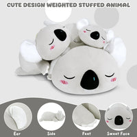 TOYSYM Weighted Stuffed Animals - Koala / Medium - image 3