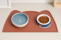 OHMO Cat Food Mat, Silicone Pet Feeding Mat, 18x9.8 - 18"L x 10"W / Erythrinus - image 4