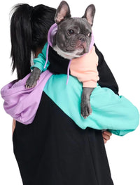 Spark Paws Human Hoodie, Matching Dog and Owner Clothes - Small / Cyber Punk