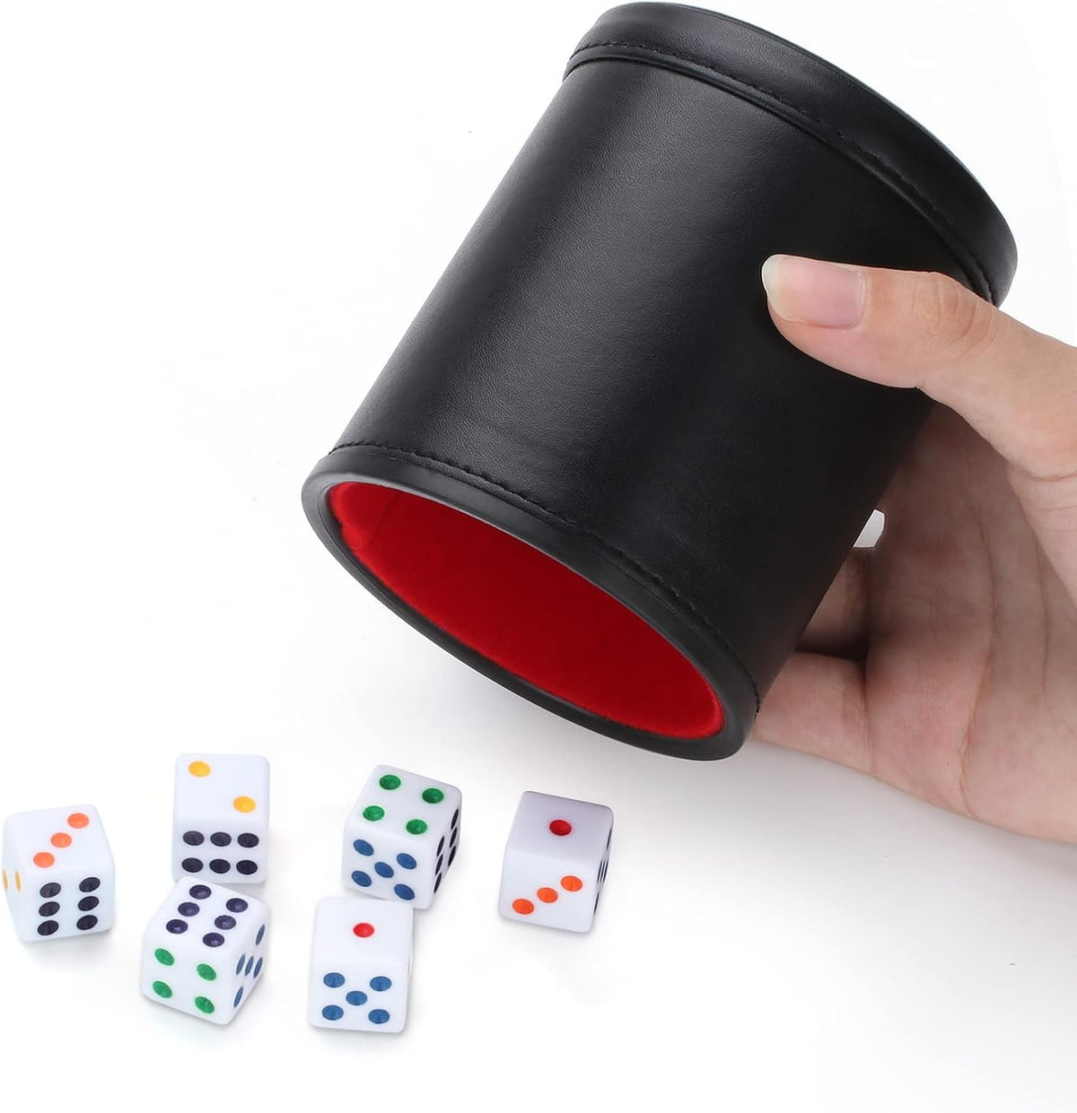 Felt Lined Professional Dice Cup - image 3