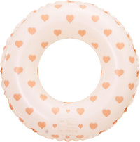 BAITEMJIA striped inflatable swimming pool float swim ring for kids ages 5 to 10 - view 10