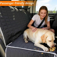 Dog Car Seat Cover for Back Seat - Black-Gray / SUV Bench-54"W / 1 - image 2