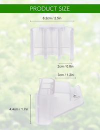 2 Pk Upgraded Aquarium Plant Holder - White 2 - image 3