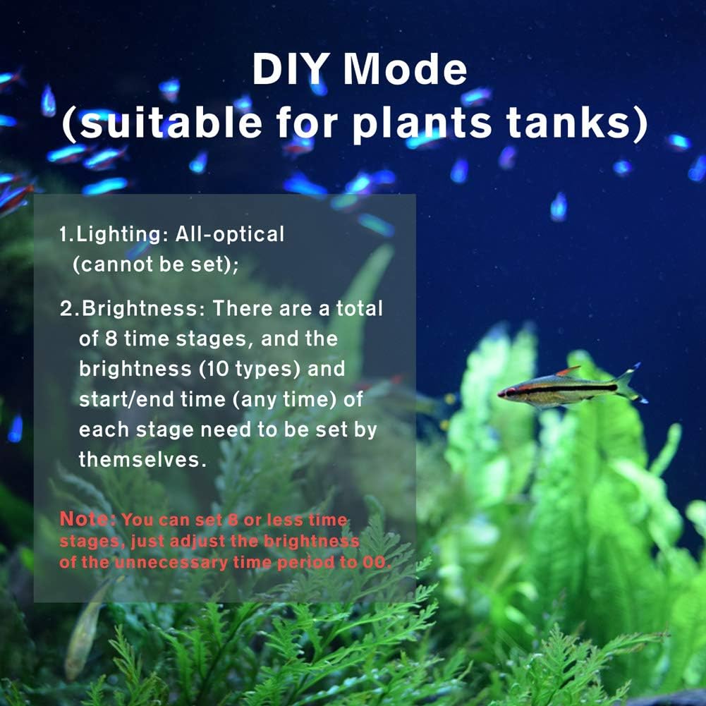 hygger Aquarium Programmable LED Light - 26W - 18in~24in - image 4