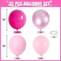 HILAVO Toy Inspired Story Balloons - Pink Mixed / 35PC - image 2