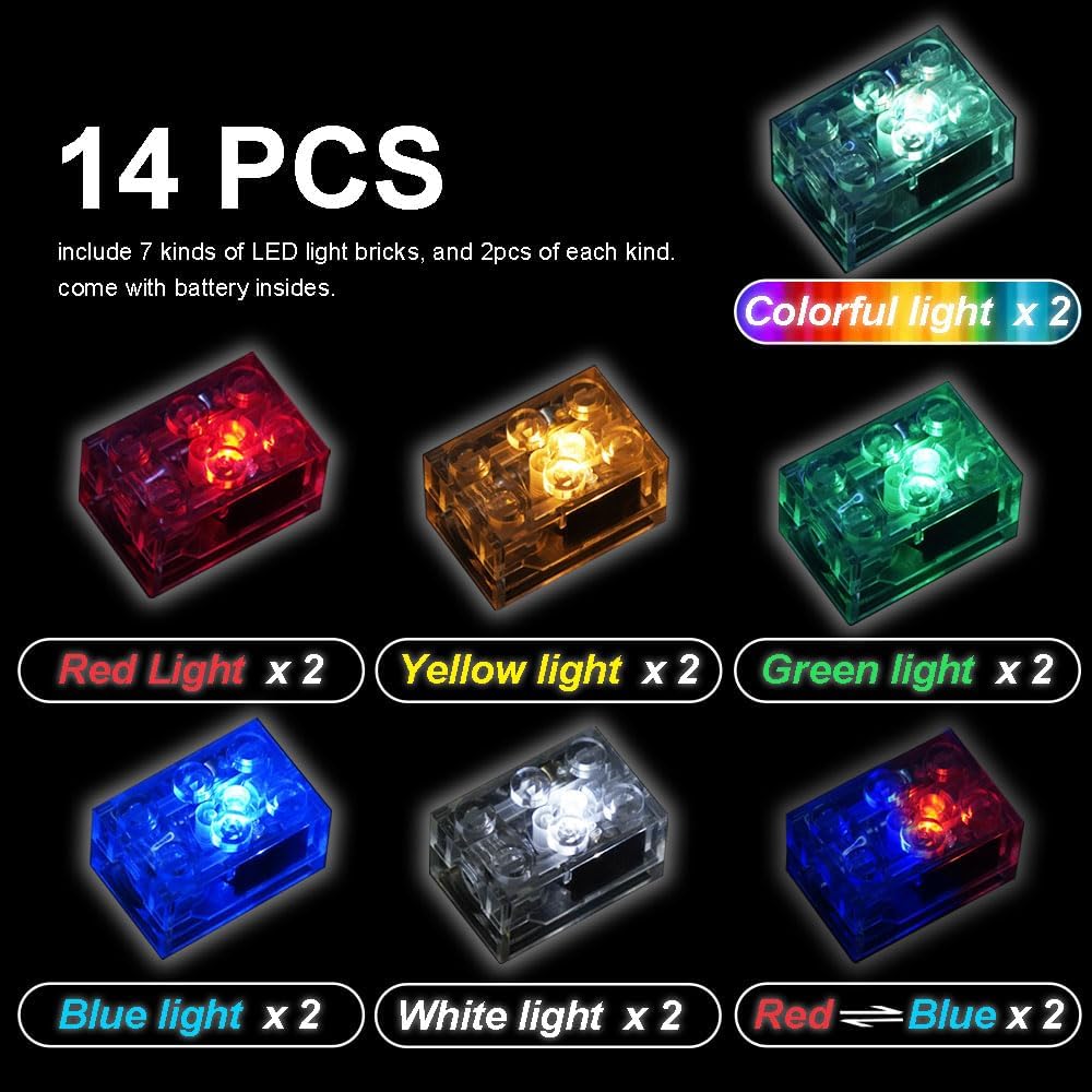 Light Up Bricks Accessories Kits - 2x3 - image 2