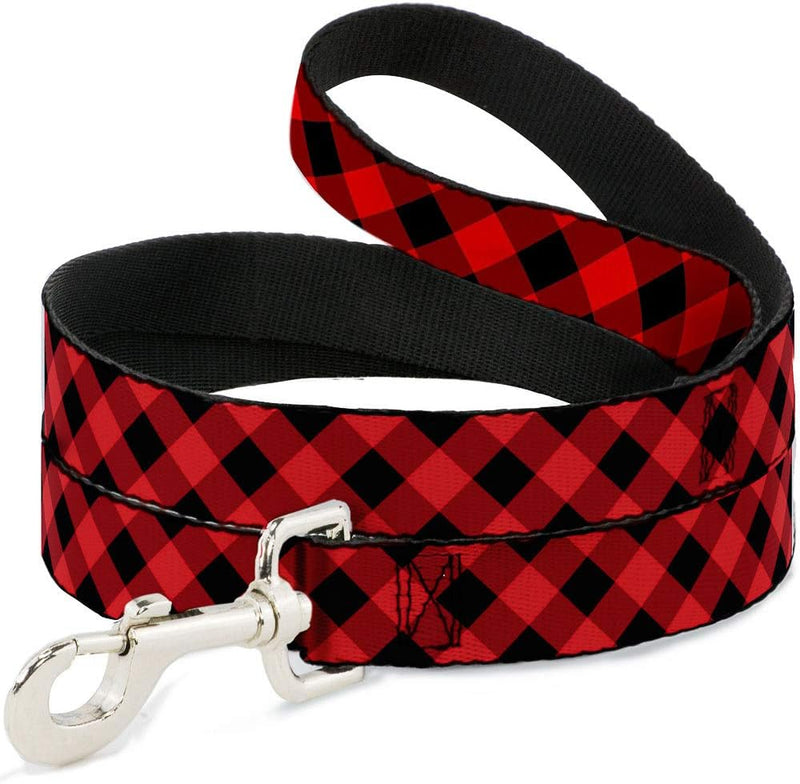 Buckle-Down Dog Leash – Essentials for Cats - 6 Feet Long - 1" Wide