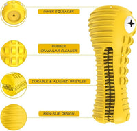 Dog Toys for Aggressive Chewers Large Medium Breed, Indestructible Dog Toothbrush Chew Toys, Squeaky Interactive Tough Extremely Durable, Dogs Toys to Keep Them Busy