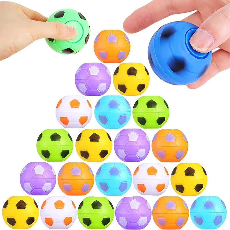 32 PCS Mini Fidget Spinners Soccer Ball Toys for Kids