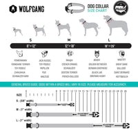 Wolfgang Heavy Duty, Adjustable Dog Collar with Quick Release Nylon Buckle for Walking & Training - Small (5/8 Inch x 8-12 Inch) / WolfMountain Print - image 4