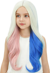 Edivd kids ginger wig with long orange wavy curls - view 35