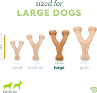 Benebone Wishbone Dog Chew Toy for Aggressive Chewers - REAL Chicken / Large - image 2
