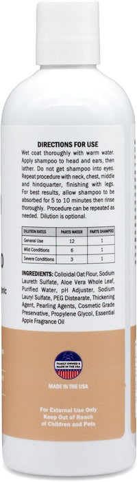 Davis oatmeal and aloe dog and cat shampoo, 12 oz bottle - view 3