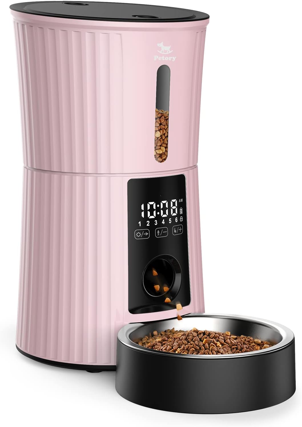 Timed Automatic Cat Feeder - Pink / Regular