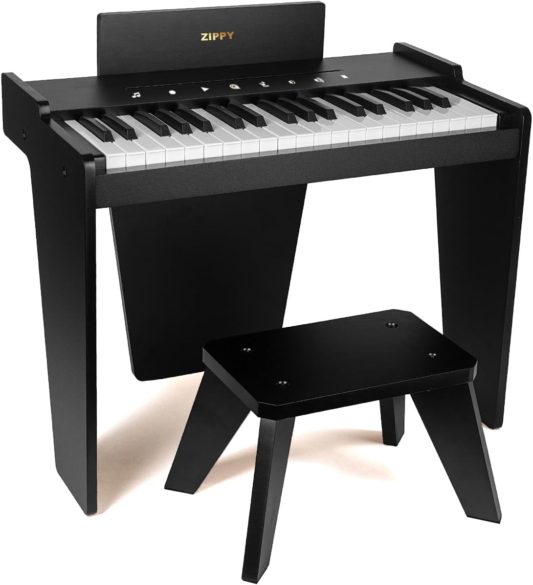 Kids Piano Keyboard, 37 Keys Digital Piano for Kids - Black Plus