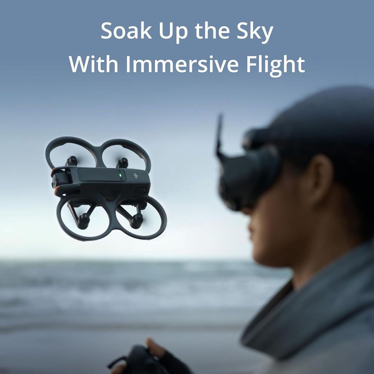 DJI Avata 2 Fly More Combo, FPV Drone With Camera 4K – Fun for Kids & Family - Fly More Combo (1 Battery) - image 3