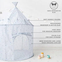 3 Sprouts Kids Play Tent for Ages 3 to 10 - Blueberry Mist - image 3