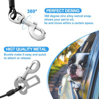 Dog Seat Belt Harness for Car - Black / 32 inch/80 CM - image 4